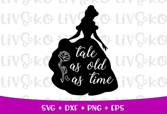 Download Beauty And The Beast Svg Belle Svg Disney Svg Instant Etsy