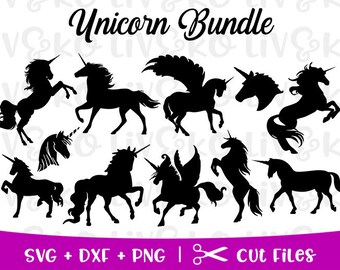 Unicorn svg, Unicorn silhouette, Unicorn cricut, Unicorn cut file, svg files, cricut files, silhouette files