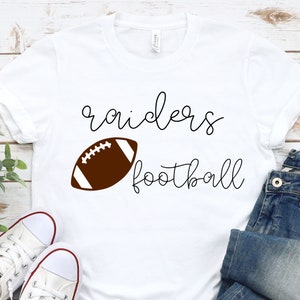 Raiders Football SVG, Football SVG, Football Mom SVG, Game Day svg, Raiders team svg, Cut file for Cricut