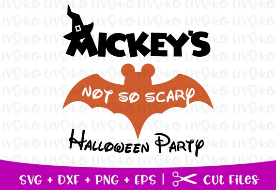 Download Free Mickey S Not So Scary Halloween Svg Disney Castle Etsy SVG Cut Files
