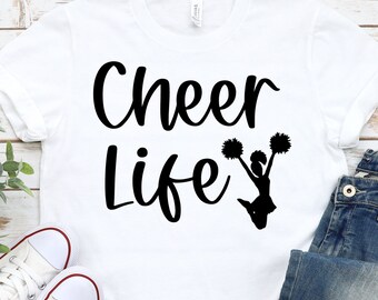 Cheer Life SVG, Cheer svg, Cheer cut file, Cheerleading, Mom svg, Instant download, Cricut file, Silhouette file