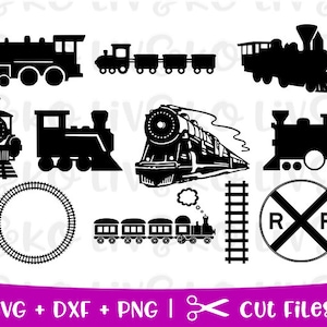 Train bundle svg, Train svg, Train cut file, Train, Train bundle cut file, Instant download, Cricut file, Silhouette file
