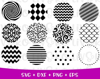 Pattern bundle svg, Pattern bundle cut file, Pattern bundle dxf file, Instant download, Digital download, Cricut file, Silhouette file
