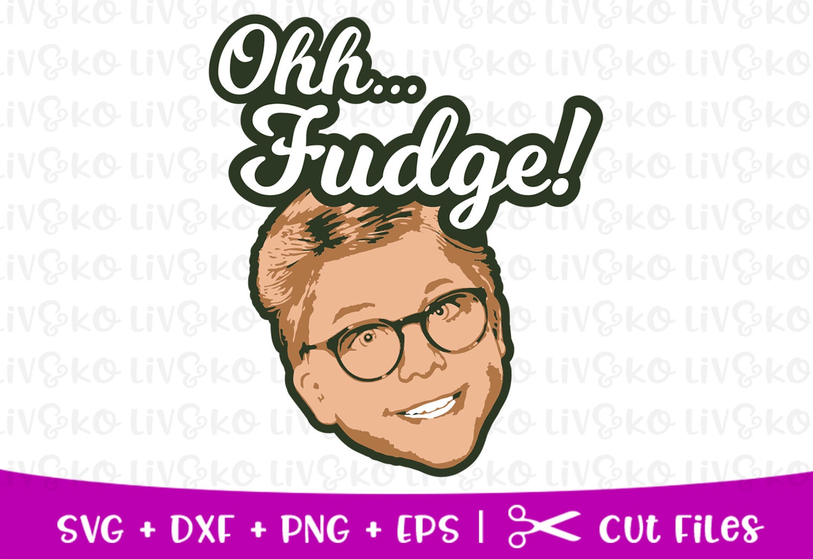 Oh Fudge Svg A Christmas Story Svg Christmas Svg A  Etsy