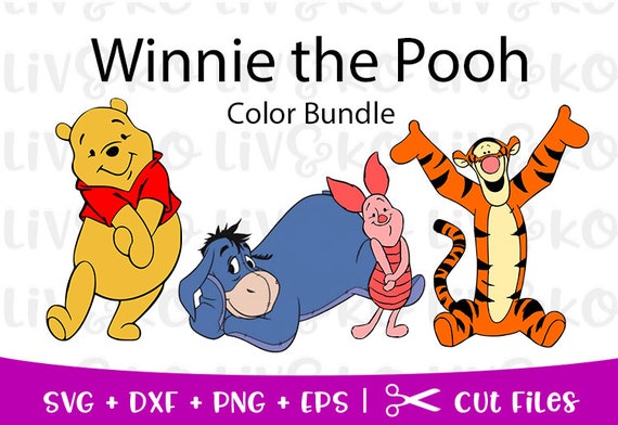 Winnie The Pooh Svg Disney Svg Winnie The Pooh Cut File Etsy
