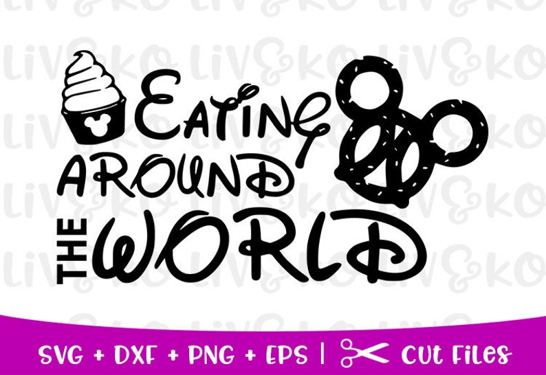 Download Epcot svg Eating around the world svg Disney svg Food | Etsy