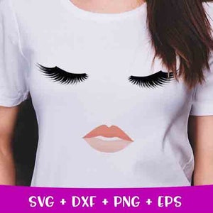 Lashes svg, Eyelashes svg, Lashes cut file, Lashes design, Lashes cricut, Lashes silhouette, Lashes cuttable