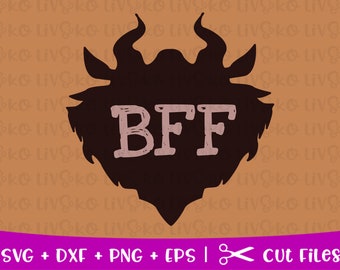 Beast BFF svg, T-shirt svg, Instant download, Digital download, Cricut svg, Silhouette svg
