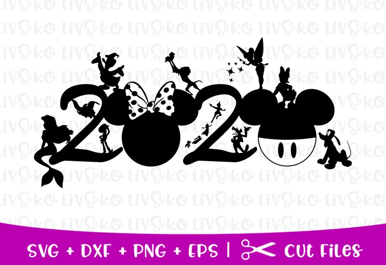 Disney 2020 svg Design Cut Files Disney svg Disney  Etsy