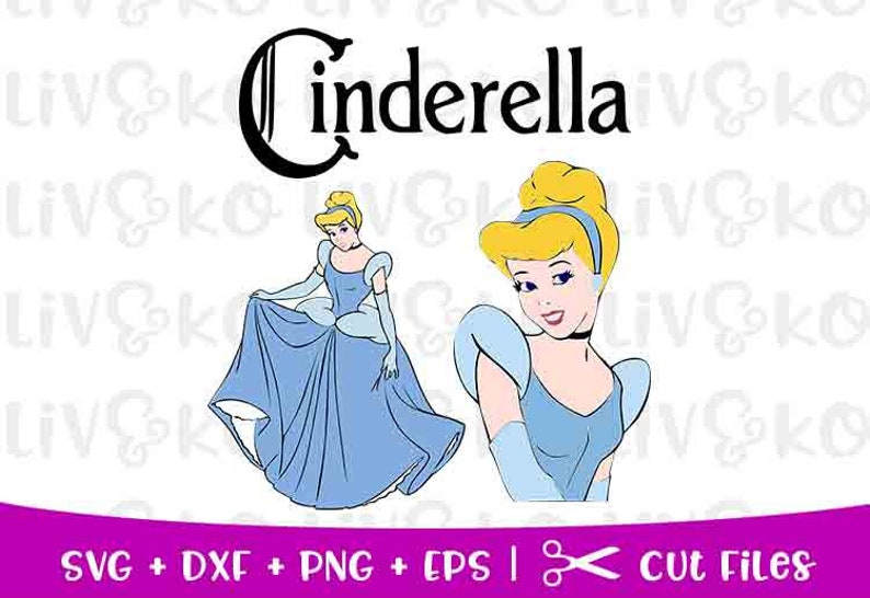 Cinderella Bundle SVG Cinderella Cut File Disney Princess ...