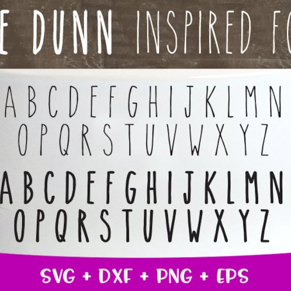 Rae Dunn Geïnspireerd Lettertype svg, Font bundel svg, Instant Download, Digitale download, Rae Dunn Geïnspireerd Cut File, Cricut, Silhouet