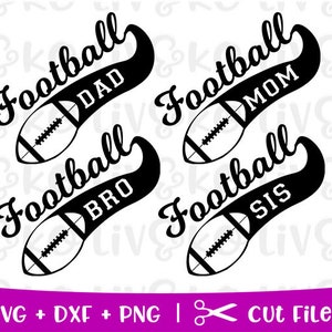 Football svg, Football cut file, Football mom svg, Football dad svg, svg files, cricut files, silhouette files