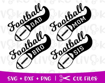 Football svg, Football cut file, Football mom svg, Football dad svg, svg files, cricut files, silhouette files