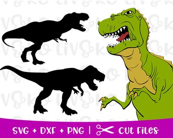 TRex bundle svg, Dinosaur svg, TRex cut file, Dinosaur, TRex bundle cut file, Instant download, Cricut file, Silhouette file