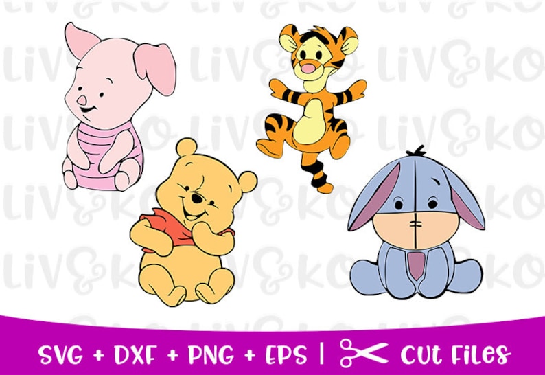 Free Free 337 Baby Winnie The Pooh Characters Svg SVG PNG EPS DXF File