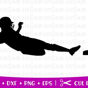 Softball Slide svg, Woman Softball svg, Girl Softball cut file, Softball cut file, Instant download, Cricut file, Silhouette file