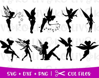 Fairy bundle, Fairy svg, Fairy cutfile, Cricut file, Silhouette file