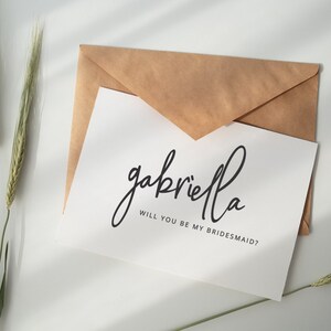 NEW! Personalized Bridesmaid Card | Custom Bridesmaid Card | Bridesmaid Proposal | Will You Be My Bridesmaid Card | Multipack Available