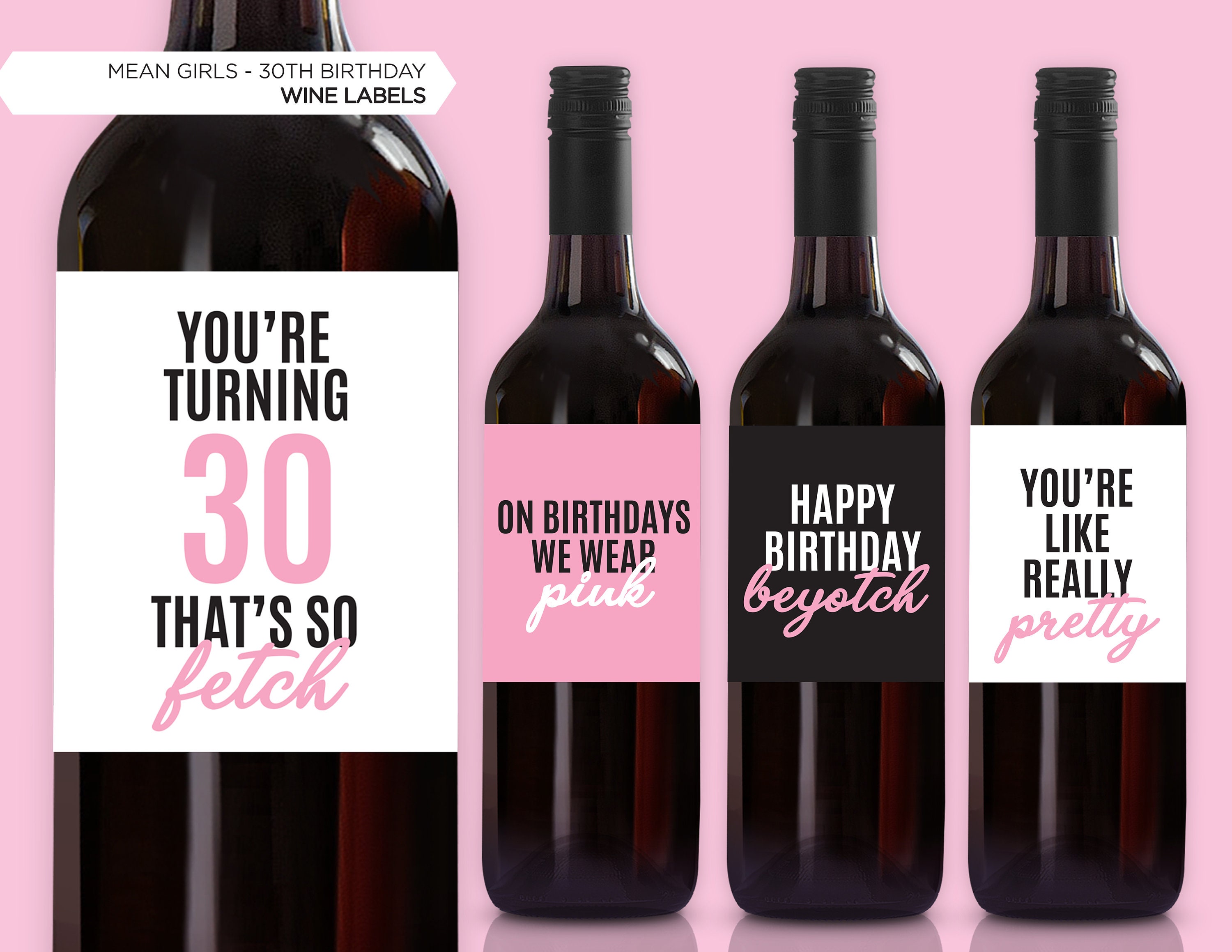 Mean Girls Wine Set - Groovy Girl Gifts