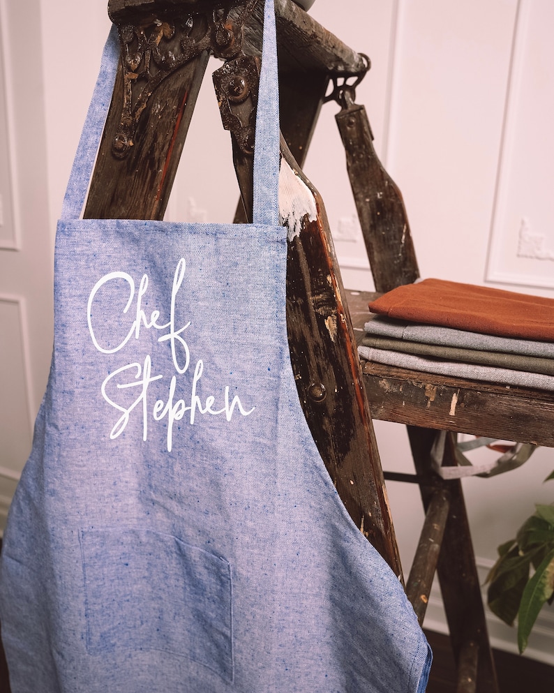 NEW Personalized Apron Custom Name Apron Kitchen Apron Etsy Canada