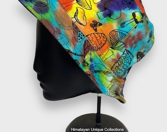 Tie dye bucket hats