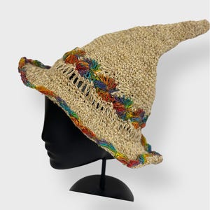 Pixie hood Hemp & Cotton hat