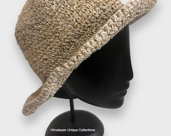 Natural Plain hemp hat