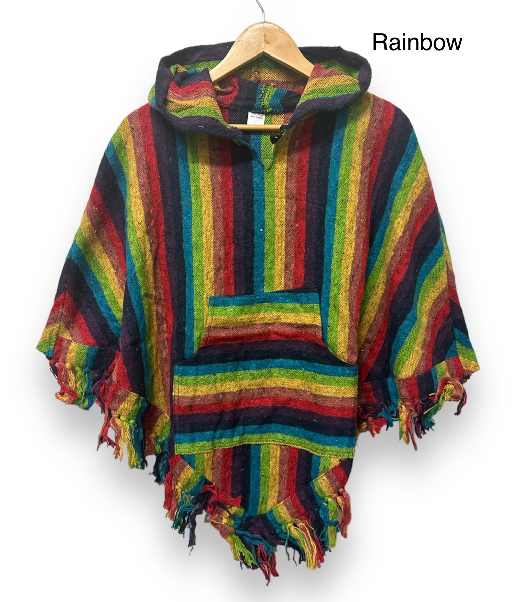 MOUNTAINRESEARCH 3204 Hippie'sPoncho Hippie Poncho for Soda