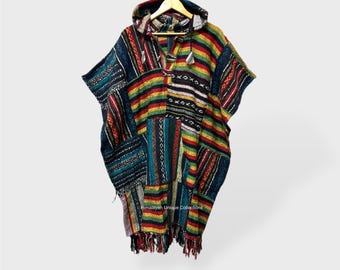 Poncho multicolor