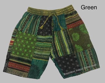 Men Patch Short Pants