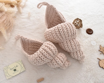 Spiral Seashell basket Crochet shell basket Storage basket Bathroom decor basket Spiral sea shell basket Mothers day gift idea Plant basket