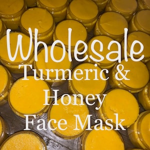 10lb Wholesale Turmeric and Honey Face Mask | Private Label