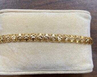 22k Gold Bracelet Etsy