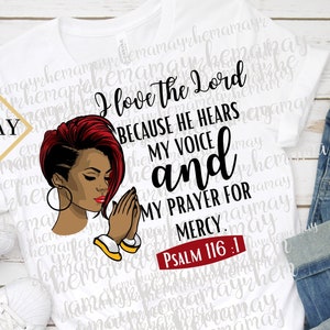 Religiöse Png, Gebet Png, Christian Png, Psalmen Png, ich liebe den Herrn, weil er meine Stimme hört, und mein Gebet für Barmherzigkeit, Schrift Png