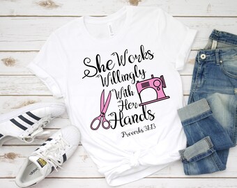 Seamstress, Sewing Machine Png, Pink Sewing Machine, Sewing Room Art, Sewing Png, She Works Willingly With Her Hands, Proverbs 31:13