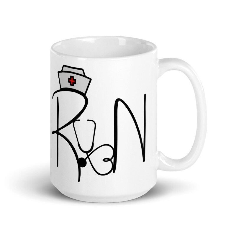 Registered Nurse Nurse Mug Rn Gift Custom Nurse Mug Rn Etsy UK