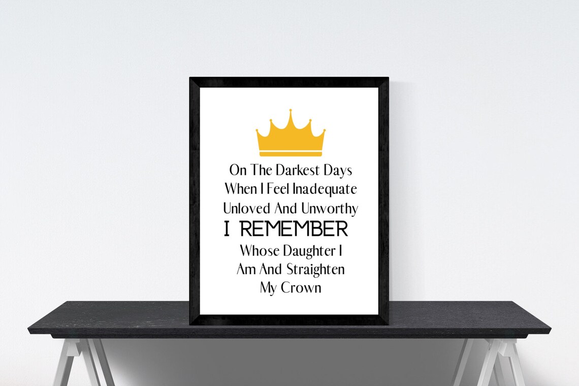 On the Darkest Days When I Feel Inadequate Unloved and Etsy