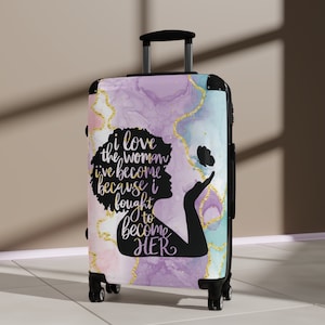 Suitcase With Wheels, Suitcase, Travel Suitcase, Womens Suitcase, Travel Accessories, Luggage Suitcase, Travel Gift For Her, Luggage For Her