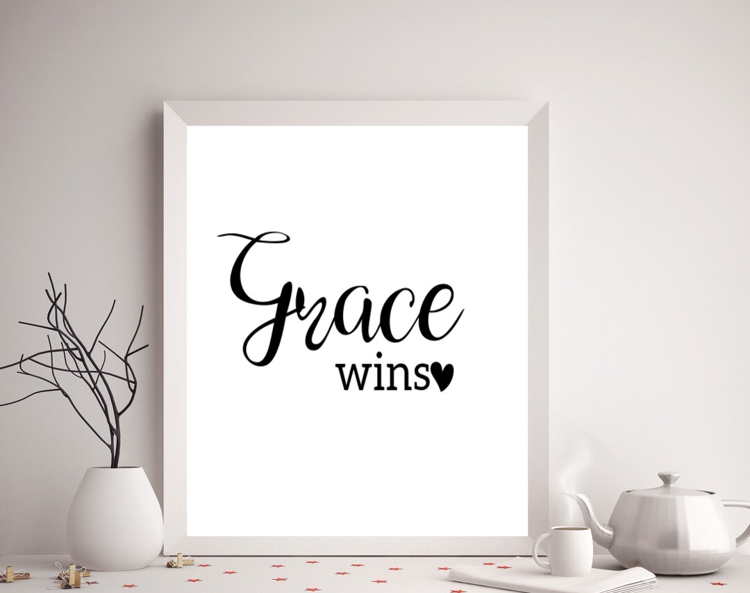 Svg Grace Wins Grace Png Cut File Grace Wins Cut File - Etsy New Zealand