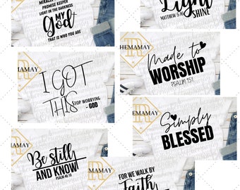 Christian Svg Bundle, Waymaker Svg, Bible Verse Svg, Scripture Svg, Religious Svg Bundle, Christian Bundle, Faith Svg Bundle, Blessed Svg