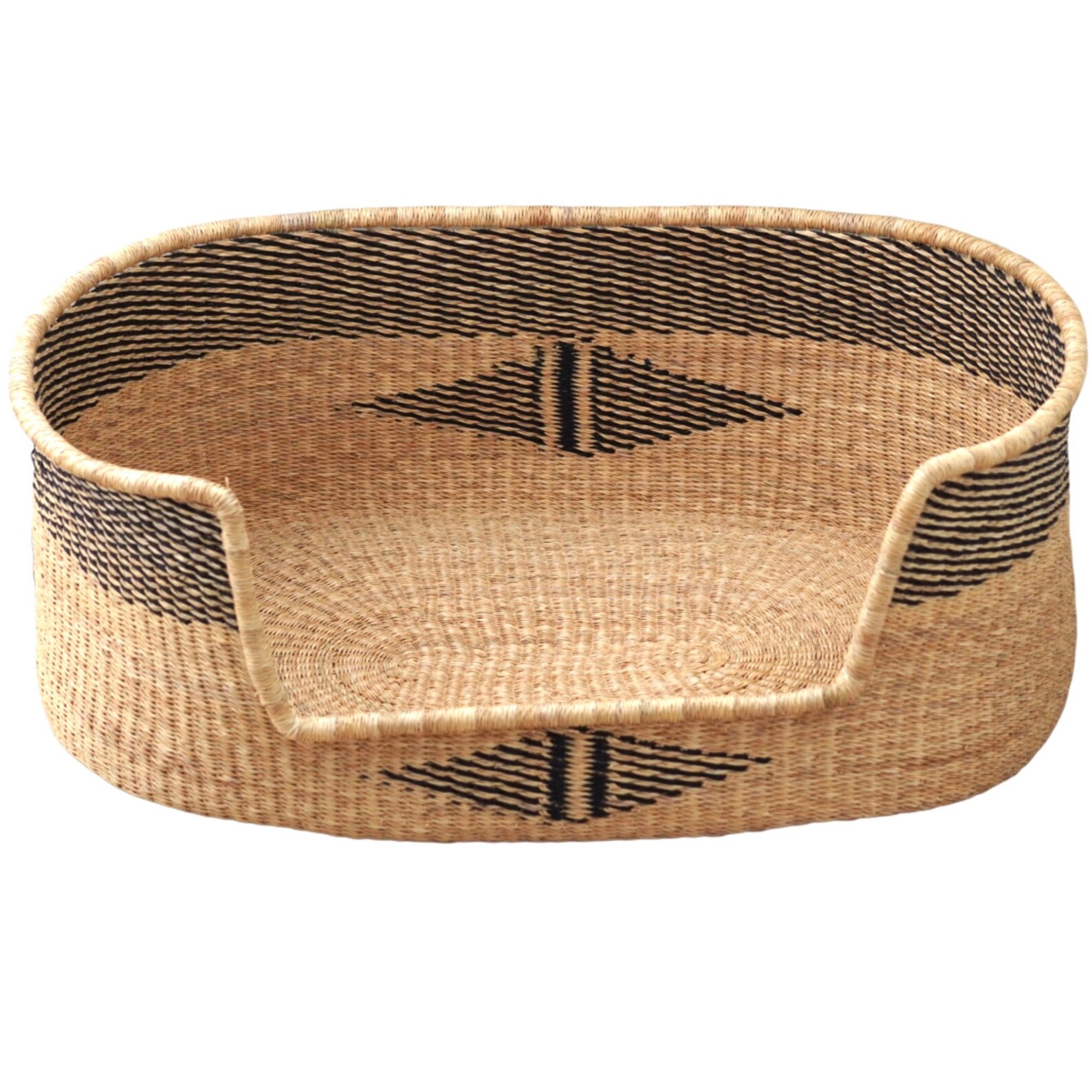 XL Woven Dog Bed Basket Dog Basket Handmade Dog Bed Etsy