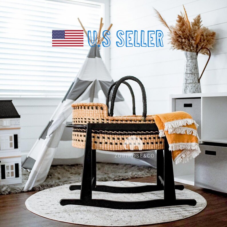 African Moses Basket Baby Moses Basket Organic Etsy