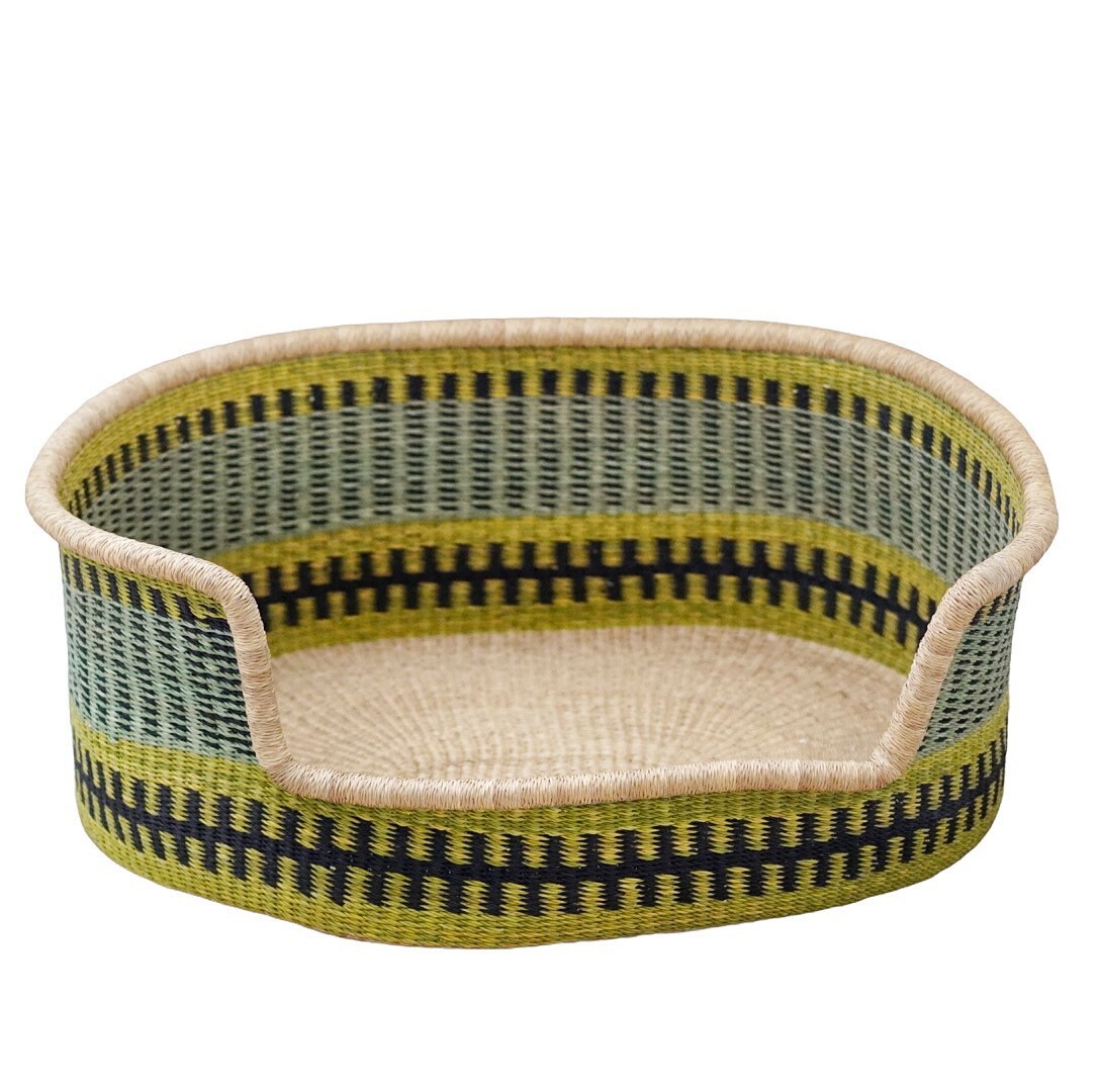 XL Woven Dog Bed Basket Dog Basket Handmade Dog Bed Etsy