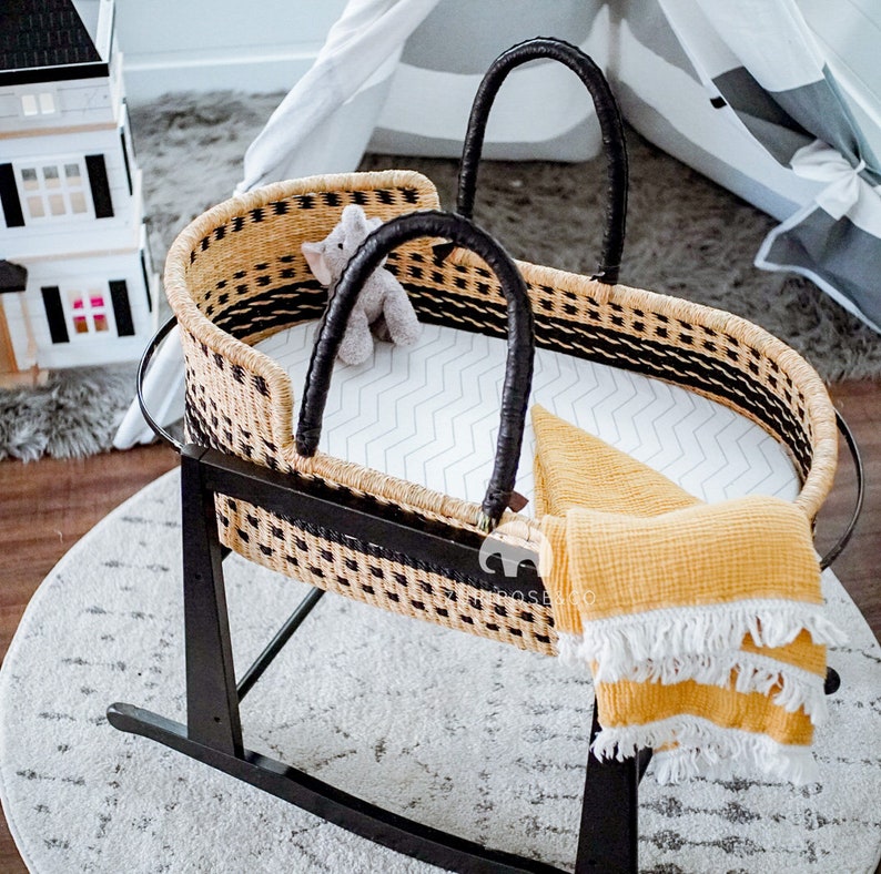 African Moses Basket Baby Moses Basket Organic Etsy