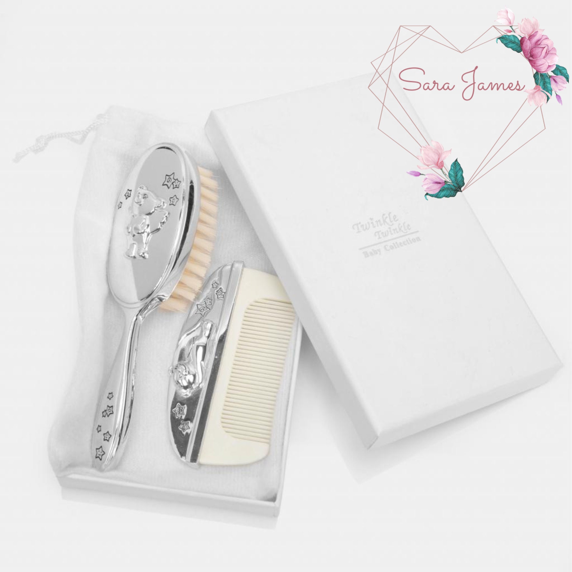 Baby Hair Brush Set - Etsy Baby Hair Brush Set - Etsy