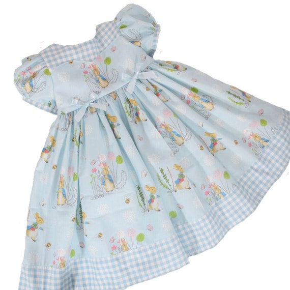 smocked easter dress baby girl