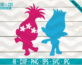 Download Poppy troll svg | Etsy