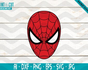 Free Free 213 Spiderman Face Svg Free SVG PNG EPS DXF File