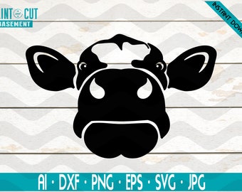 Download Cow face | Etsy