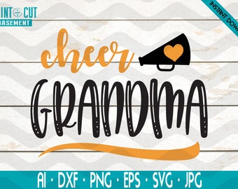 Download Cheer grandma svg | Etsy